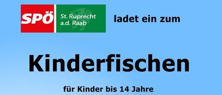 Kinderfischen für Kinder bis 14 Jahre am Samstag, 09.08.2025 am Watzl-Teich. Treffpunkt 10 Uhr. Fischen von 10:30 bis 12:30 Uhr, Pause bis 13:30 Uhr, dann Fischen bis 15:30 Uhr. Schließung um 16 Uhr. Kartenpreis 12 € inkl. Getränk und Essen.