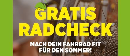 Free bike check event to make your bike ready for summer. Saturday, April 11, 2026, from 9:00-13:00 at Musikschule parking lot, 8181 St. Rupert/Raab.