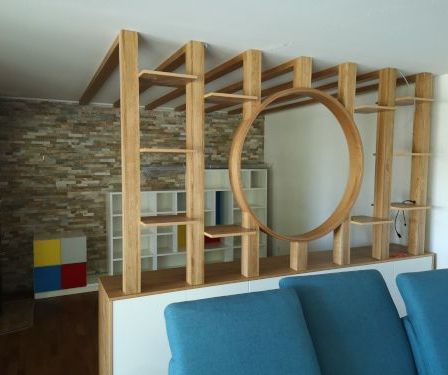 Indoors, Interior Design, Furniture, Living Room, House, Housing, Loft, Couch, Wood, Staircase