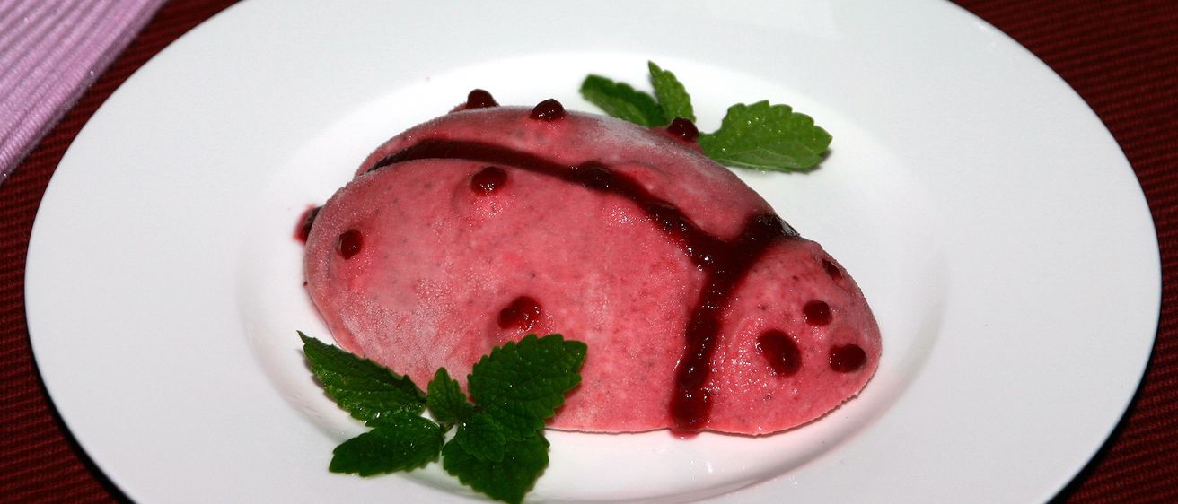 Bild enthält, Food Presentation, Herbs, Plate, Leaf, Mint, Alcohol, Beverage, Liquor, Chicken, Bottle