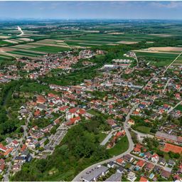 Outdoors, Neighborhood, Building, Cityscape, Urban, Aerial View, Road, Nature, Windmill, Suburb