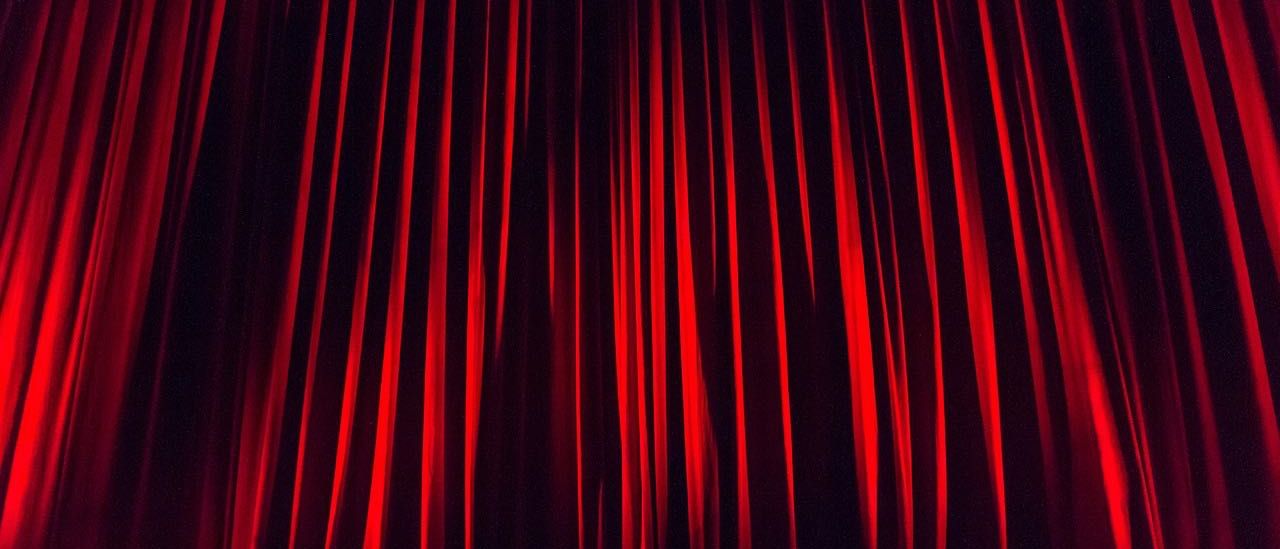 Stage, Lighting, Velvet, Indoors, Theater