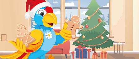 Bild enthält, Baby, Person, Plant, Tree, Christmas, Christmas Decorations, Festival, Snowman, Winter, Face