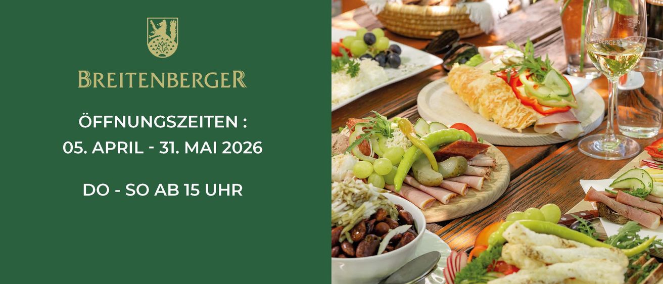Ein Bild, das die Essensveranstaltung von Enberger bewirbt. Ein Buffettisch mit verschiedenen Speisen ist zu sehen. Datum: 31. Mai 2026. Zeit: ab 15 Uhr.