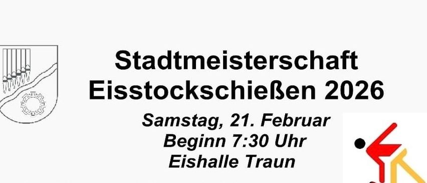 Veranstaltung am Samstag, 21. Februar, Beginn 7:30 Uhr in der Eishaalle Traun. Veranstalter: Stadtgemeinde Ansfelden. Teilnahmeberechtigt sind Personen mit Wohnsitz in Ansfelden oder Mitglieder eines Ansfelder Sportvereins ab 01.01.2025. Zusätzlich dürfen zwei aktive Spielerinnen teilnehmen (ab 01.01.24). Kosten: €20. Anmeldung über Stadtamt Ansfelden, Tel: 07229/840 DW 1142, kulturjugendsport@ansfelden.at.
