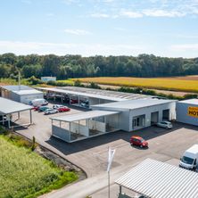 Bild enthält, Outdoors, Car, Transportation, Vehicle, Aerial View, Machine, Wheel