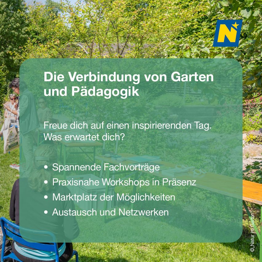 The connection between gardens and pedagogy. Look forward to an inspiring day. What awaits you? Engaging lectures, practical workshops, marketplace of opportunities, exchange and networking.