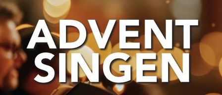 Plakat für Adventsingen-Veranstaltung in der Stiftskirche Melk mit Chören aus Österreich, Italien und Amerika am 7. und 21. Dezember 2025 um 14 Uhr.