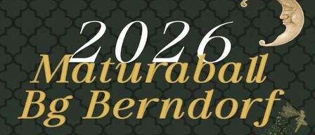 Plakat für den Maturaball 2020 in Berndorf mit einem Ritter und einer Prinzessin. Text: 'Es war einmal... unsere Schulgeschichte endet hier.' Datum: 18. April.