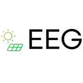 Das Bild zeigt das Logo für EEG Klima Kühl, mit den Buchstaben EEG in Fettdruck, gefolgt von Klima Kühl in kleinerer Schrift.