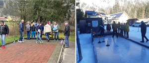 Bild enthält, Person, Walking, Clothing, Coat, Jacket, Footwear, Shoe, Outdoors, Jeans, Pants