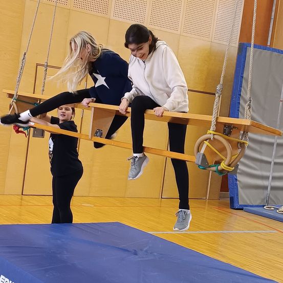Bild enthält, Pilates, Sport, Working Out, Ice Skating Dancing, Person, Adult, Female, Woman, Sword, Weapon