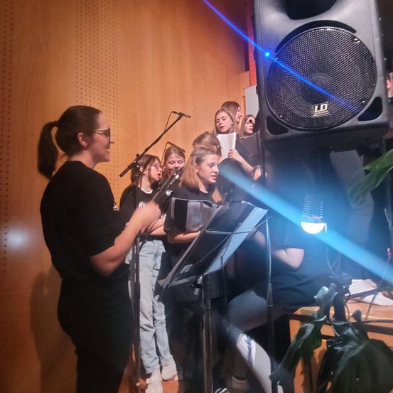 Bild enthält, Electronics, Speaker, Adult, Male, Man, Person, Electrical Device, Microphone, Musical Instrument, Singing