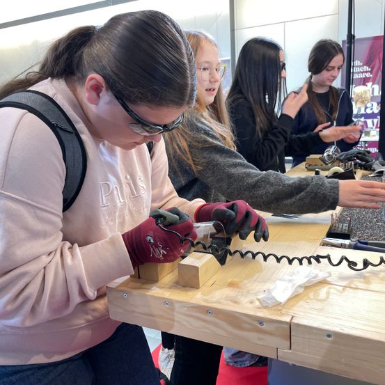 Bild enthält, Adult, Female, Person, Woman, Male, Man, Plywood, Wood, Boy, Teen