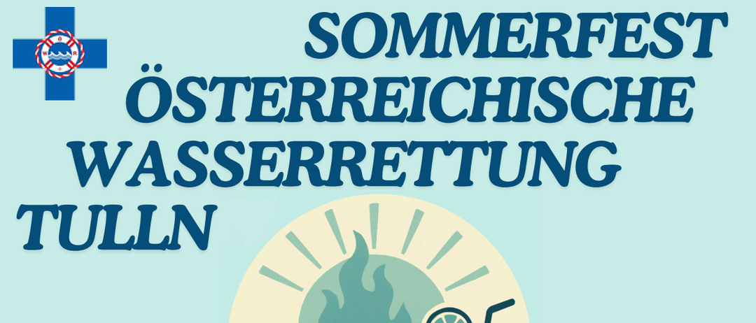 Eine Veranstaltung namens Wasserrettung Tulln. Sie findet am 03.07.2026 und 04.07.2026 statt. Am ersten Tag wird von 17:00 bis 20:00 Uhr und am zweiten Tag von 11:00 bis 14:00 Uhr und von 16:00 bis 20:00 Uhr Essen serviert.