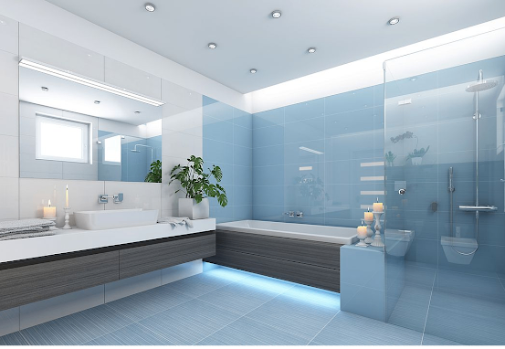 Bild enthält, Bathing, Indoors, Interior Design, Bathtub, Person, Tub, Bathroom, Room, Candle