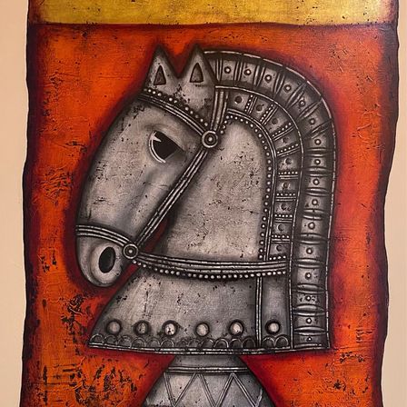 Bild enthält, Art, Painting, Armor, Modern Art