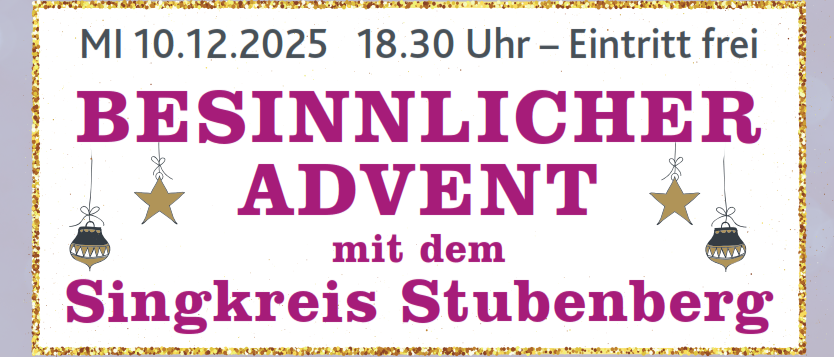 Plakat für eine kreative Veranstaltung von Frauenpower und Krippenfreunde Oststeiermark. Zeigt Kunstbilder, freier Eintritt am 10.12.2025 um 18:30 Uhr.