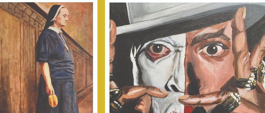 Bild enthält, Advertisement, Poster, Book, Publication, Adult, Female, Person, Woman, Face, Head