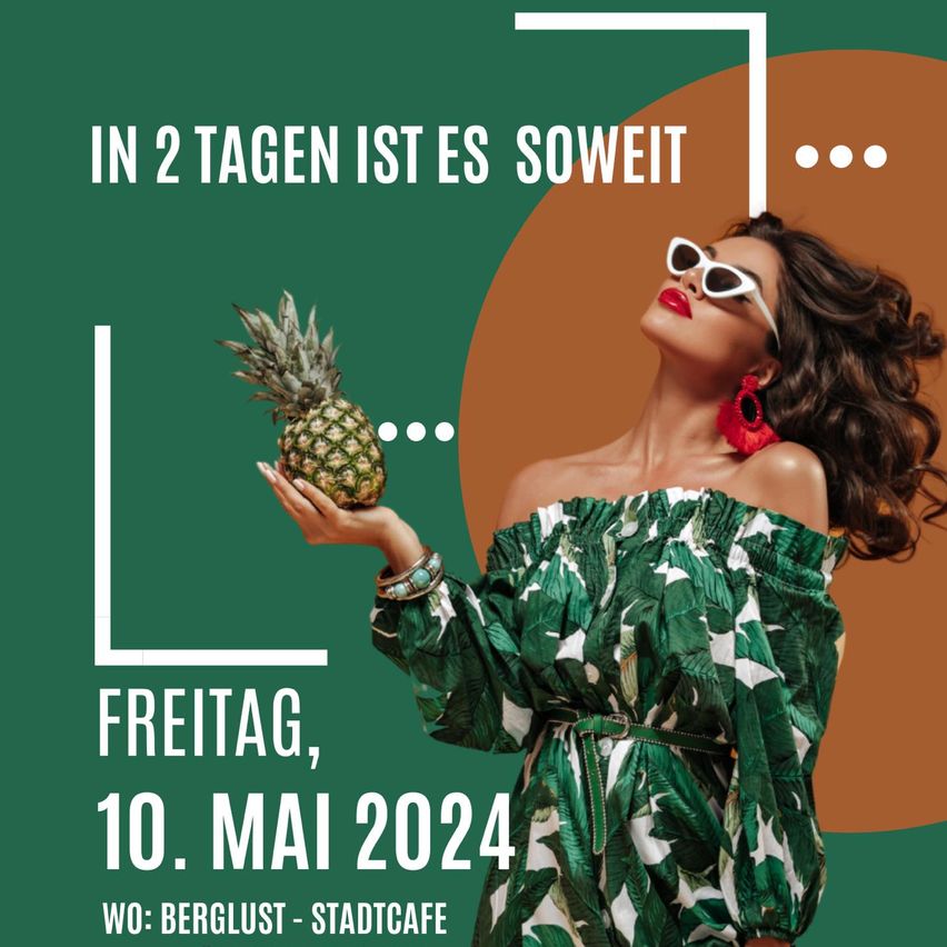 Bild enthält, Advertisement, Poster, Adult, Female, Person, Woman, Food, Fruit, Produce, Pineapple