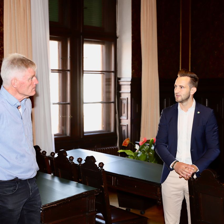 Bild enthält, Flower, Flower Arrangement, Flower Bouquet, Wood, Adult, Male, Man, Person, Suit, Plywood