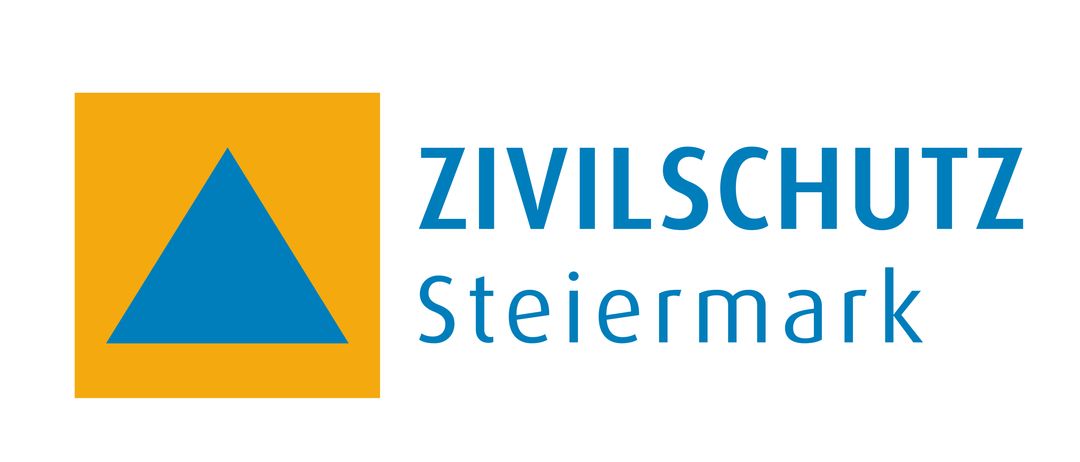 Das Bild zeigt ein Logo mit dem Text 'ZIVILSCI Steierm'. Der Hintergrund ist weiß und der Text ist blau.