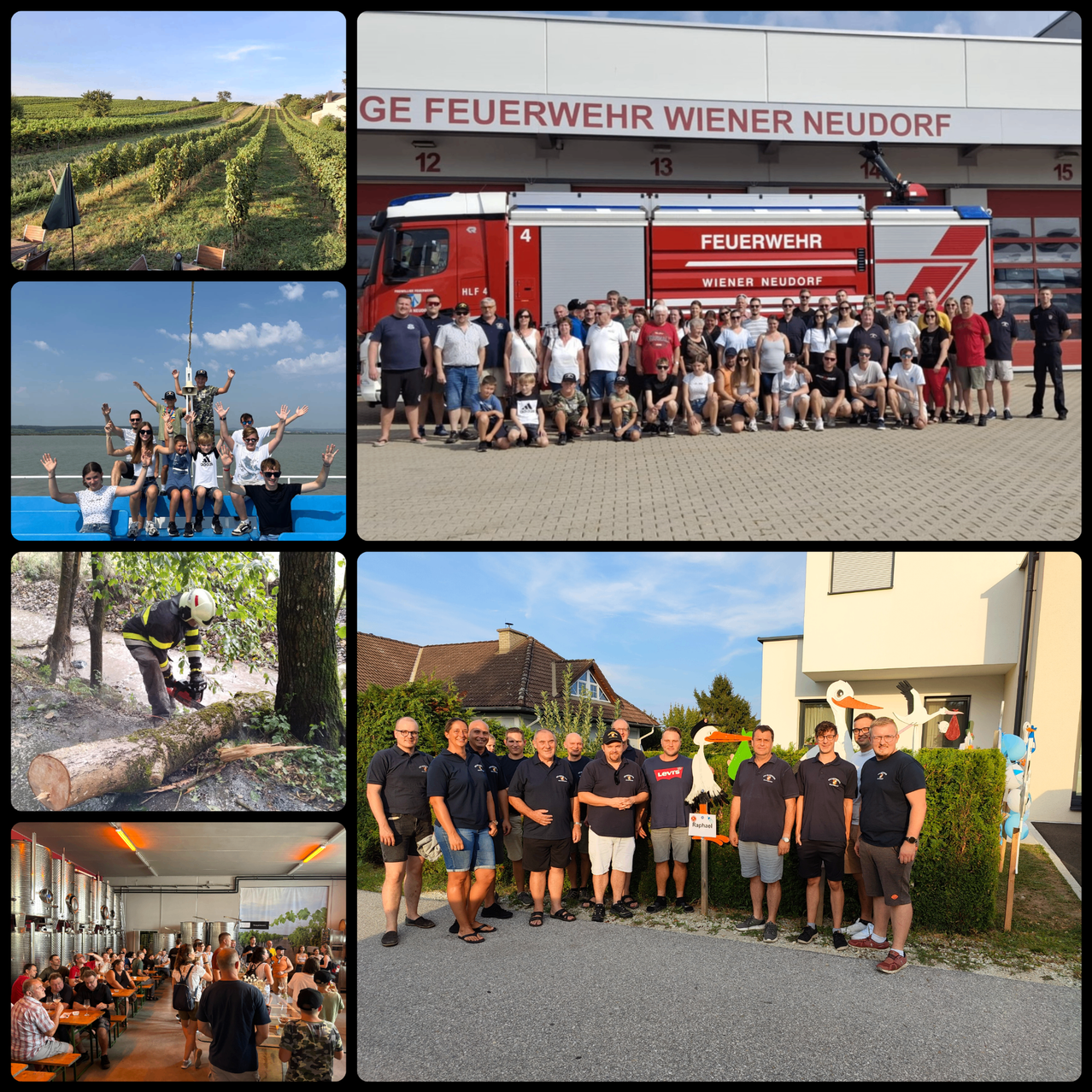 Bild enthält, Art, Collage, People, Person, Clothing, Shorts, Helmet, Fire Truck, Shoe, T-Shirt