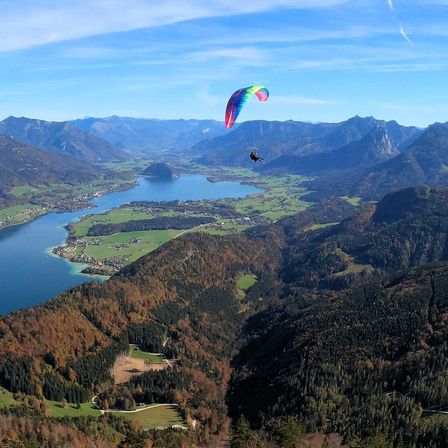 Bild enthält, Adventure, Nature, Outdoors, Gliding, Paragliding, Water, Scenery, Person
