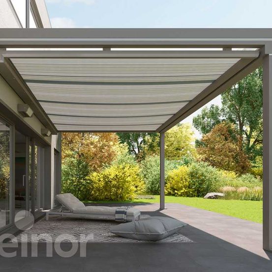 Bild enthält, Building, House, Housing, Porch, Patio, Pergola, Canopy, Outdoors