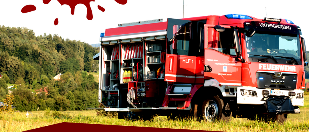 Bild enthält, Advertisement, Transportation, Truck, Vehicle, Poster, Machine, Wheel, Fire Truck