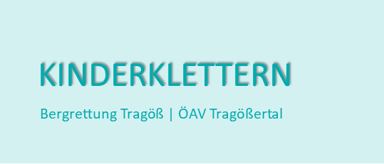 Das Wort 'Kinderkletten' ist in fetten, großgeschriebenen Buchstaben auf einem türkisen Hintergrund angezeigt.