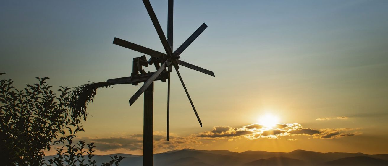 Bild enthält, Nature, Outdoors, Sky, Windmill