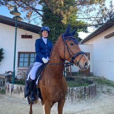 Bild enthält, Animal, Horse, Horseback Riding, Mammal, Person, Adult, Male, Man, Glove, Coat