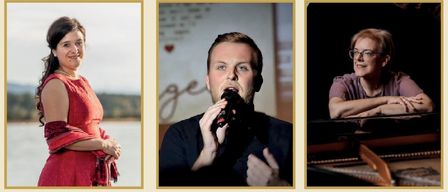 Plakat für eine Veranstaltung am 5. Januar 2026 mit Anna Melichar, Sopran; Romeo Jarz, Tenor; und Maria Masser, Pianistin. Es enthält einen QR-Code für die Ticketbestellung.