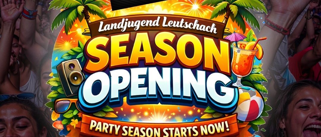 Saisoneröffnungsveranstaltung bei ESV Halle-Leutschach. Die Partysaison beginnt jetzt! 9. Mai.