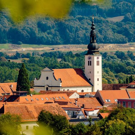Image contains, House, Housing, Roof, Outdoors, Nature, Countryside, Clock Tower, Spire, Rural, Village