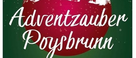 Ein Flyer für den Adventweihnachtsmarkt in Franzberg mit einem roten Weihnachtskugel mit einem Haus. Die Veranstaltung findet vom 13. bis 14. Dezember 2025 statt, mit Aktivitäten wie Kerzenanzünden und Adventmusik. Kontakt: www.maerchendorf.at.