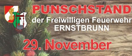 Ein Ereignis in der Feuerwache Ernstbrunn bietet Aktivitäten wie Kinderpunsch, Glühwein, Langos und Waffeln. Es findet am 29. November und 27. Dezember 2025 ab 17:00 Uhr statt.