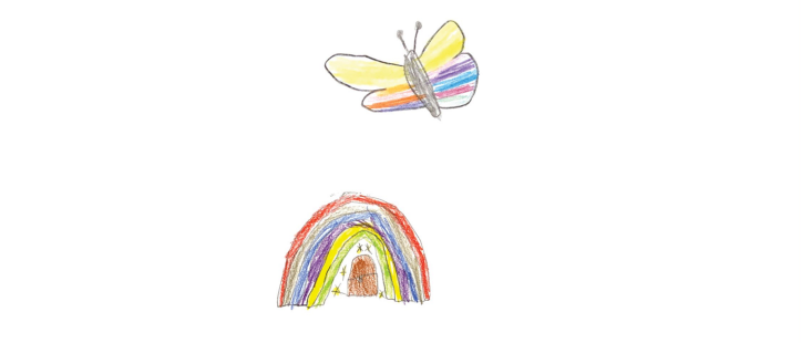 Bild enthält, Art, Drawing, Animal, Bird, Flying, Clothing, Hat