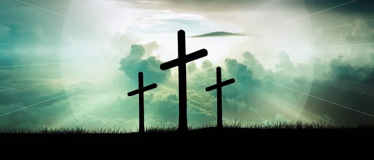 Cross, Symbol, Nature, Outdoors, Sky, Sunlight, Scenery