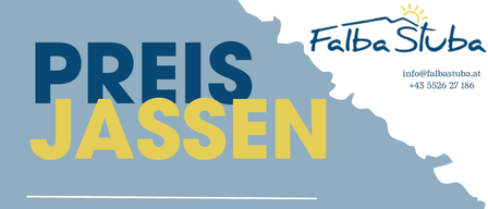 Falba Stube bietet Kartenspiele im Jahr 2026 an, beginnend um 14:00 Uhr. Der Ort ist Falba.