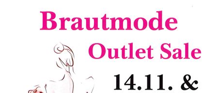 An advertisement for a bridal sale with discounts up to 80%. The sale is on November 14th and 15th, 2025, from 9 AM to 6 PM.