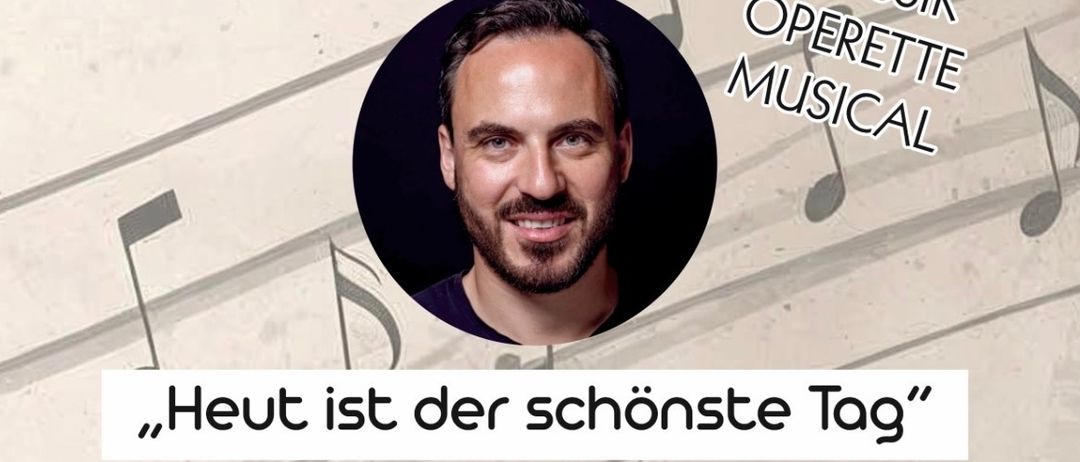 Plakat für ein klassisches, Operetten- und Musicalkonzert mit Melanie Wurzer und Christian Dolcet. Geplant für den 8. März 2026 um 17:00 Uhr im Gemeindesaal Sinabelkirchen.