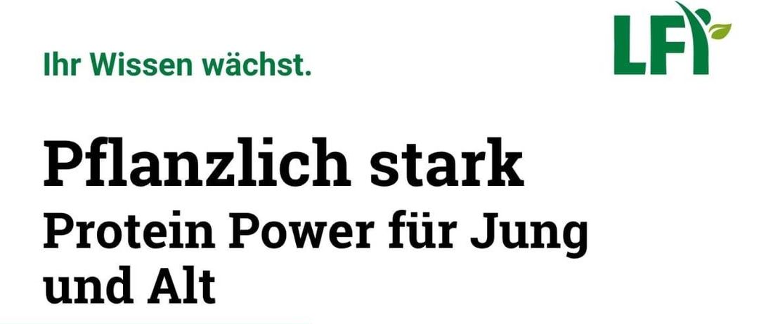 Eine Anzeige für ein Seminar über gesunde Ernährung, mit einem Foto von Essen, Details zur Veranstaltung und Kontaktinformationen.