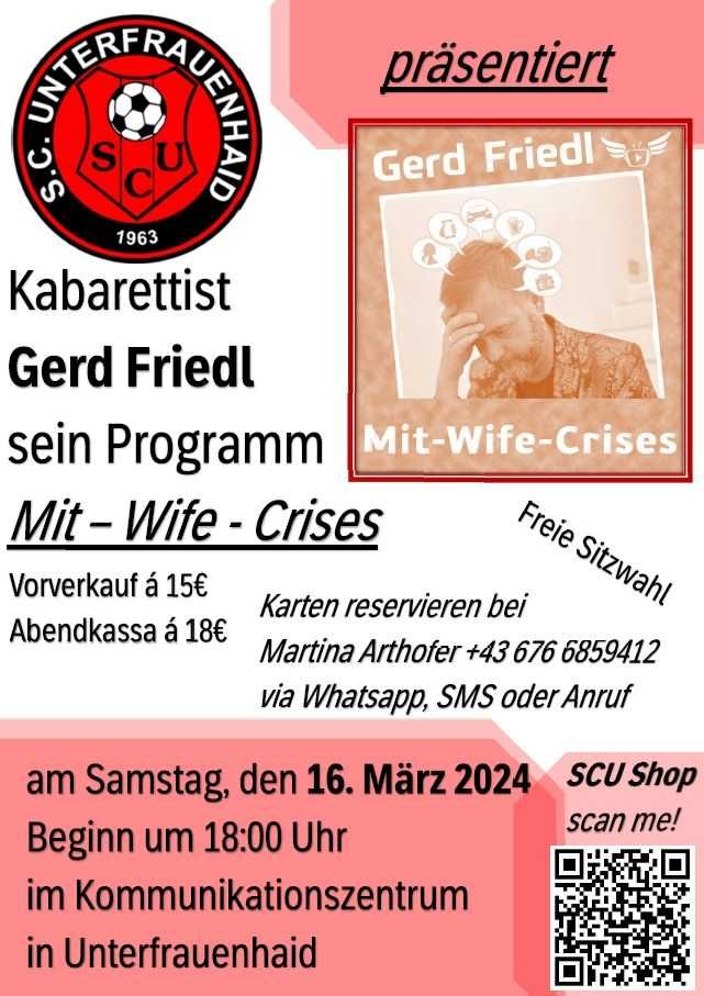 Bild enthält, Advertisement, Poster, Person, QR Code, Text, Face, Head