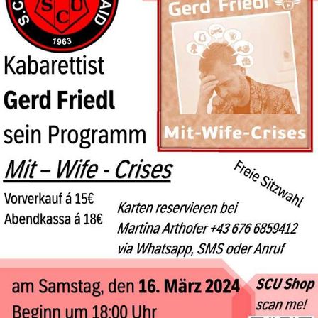 Bild enthält, Advertisement, Poster, Person, QR Code, Text, Face, Head