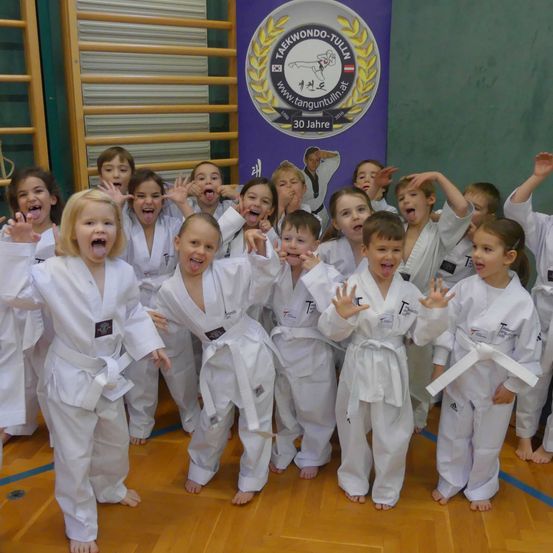 Bild enthält, Karate, Martial Arts, Person, People, Floor, Flooring, Wood, Boy, Child, Male