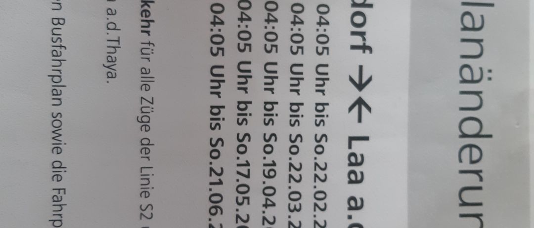Dokument zeigt Busfahrpläne und Zeitpläne. Sa. 20.06.2026, 04:05-04:20, Sa. 16.05.2026, 04:05-04:20, Sa. 18.04.2026, 04:05-04:20, Sa. 21.03.2026, 04:05-04:20, Sa. 21.02.2026, 04:05-04:20.