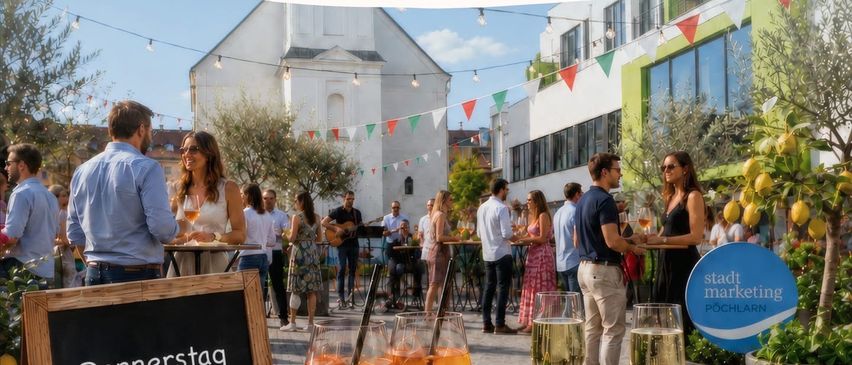 Veranstaltung am Kirchenplatz mit italienischem Flair. Ereignis am 25.06.2026 von 14:00 bis 22:00 Uhr mit Live-Musik ab 16:00 Uhr. Mit Getränken, Speisen und einer einladenden Atmosphäre.