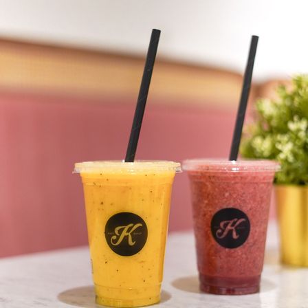 Bild enthält, Beverage, Juice, Smoothie, Cup, Disposable Cup